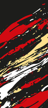 Colorful abstraction with blurring elements. Smartphone background or screensaver. 
