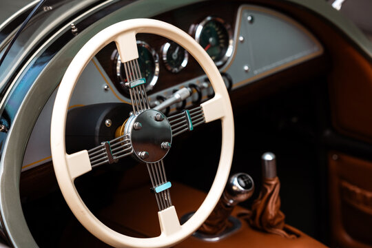 Vintage Car Steering Wheel