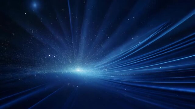 Magical Cosmic Starfield with Glittering Stardust and Celestial Glow