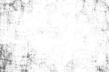 Fototapeta premium Black and White Grunge Wall Texture Overlay with Distressed Dirty Dust Grain Background