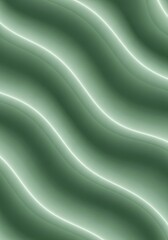 Fototapeta premium Abstract Sage Green Wavy Silk Texture Background with Elegant Soft Light Highlights for Luxury Design