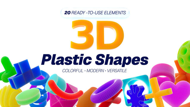 3D Plastic Shapes