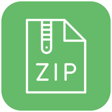 Vector Design Zip File Icon Style