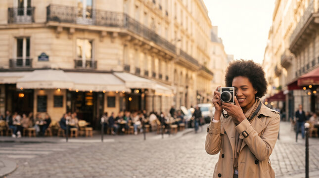 Fot&oacute;grafa en la ciudad