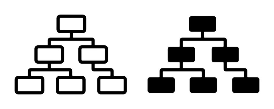 Organization Chart Icons, Hierarchy Structure, Business Tree Diagram, Workflow Process, Team Structure, Management Levels, Decision Tree, Data Flow, Project Planning, Corporate Structure