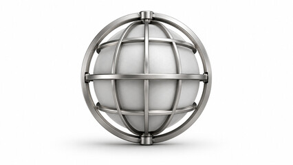 Obraz premium globe on a white background