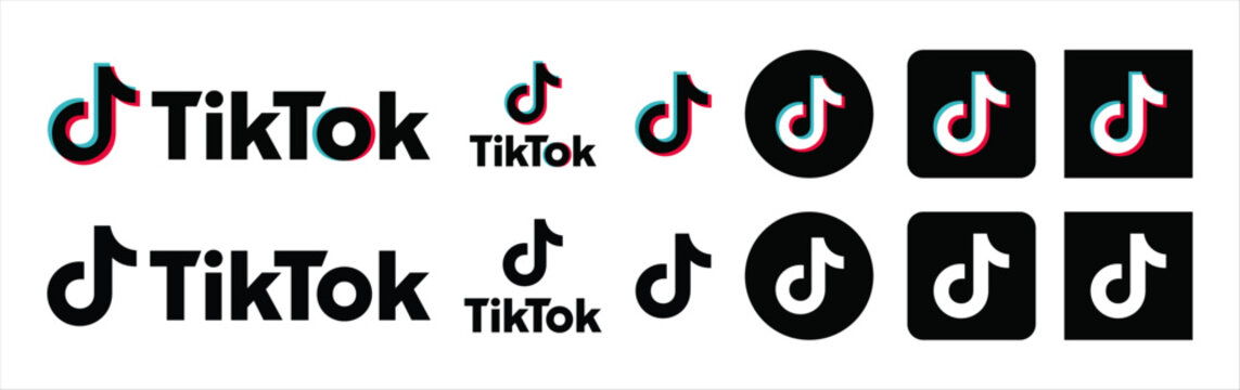 Tiktok official brand asset pack.