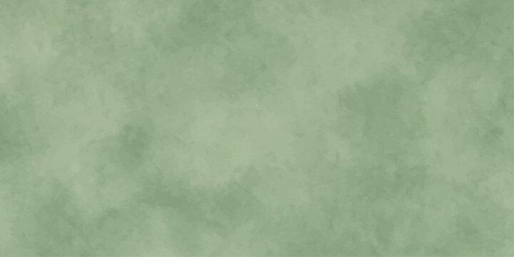Painterly sage green background. Abstract watercolor wash with organic tonal blend. Modern design for wallpaper, cover and branding.