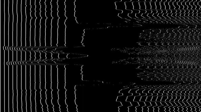 Animated glitch packed with gritty industrial elements, data mosh artifacts, and cyberpunk aesthetics. Perfect for tech-driven visuals and dark atmospheres.