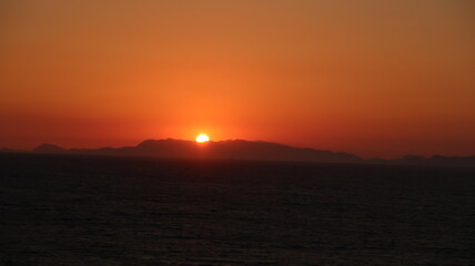 Fototapeta premium mediterranean sunset