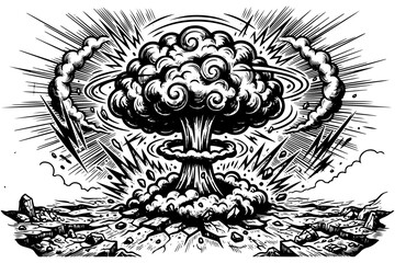 Fototapeta premium August 6 Nuclear Bomb Awareness Poster Vector