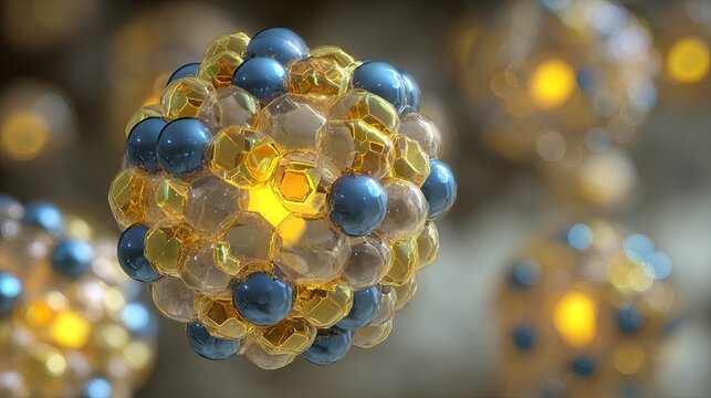 3d animation of alkali metal-decorated fullerene molecules for efficient hydrogen storage research