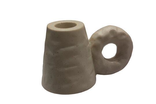 Ceramic candlestick