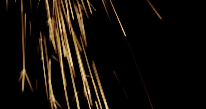 Romantic glowing dust sparks overlay with soft particle bokeh effect