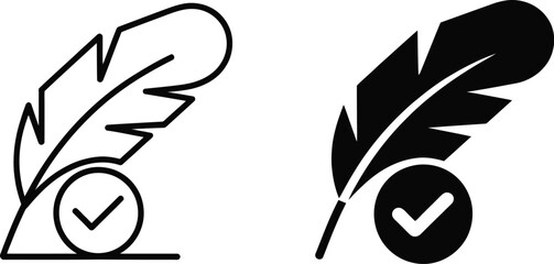 Hypoallergenic tested icon set featuring allergy safe symbols, skin protection, health certification, and clean product quality elements. © Golapi