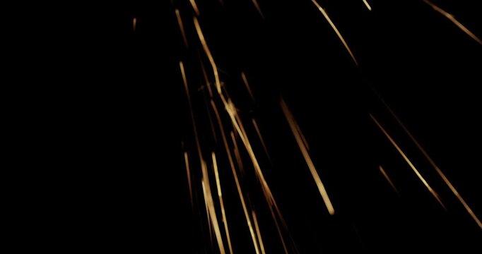 Elegant dust sparks background with soft light bokeh and particle overlay