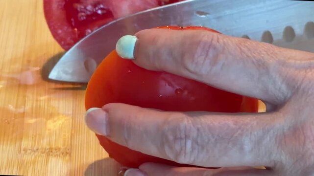 Making salmorejo with fresh ingredients and a touch of creativity