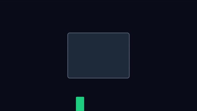 Minimalist animated bar chart graph showing data growth and statistics for business presentations and financial analysis animation 4k