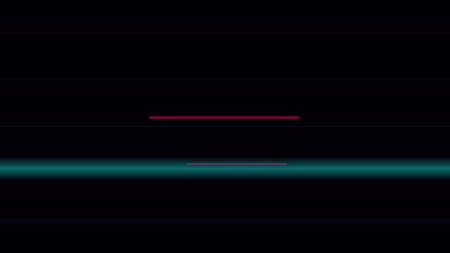 Minimalist glitch abstract background, with neon cyan, light streaks and, digital data lines, for modern technology, and cyberpunk animation 4k