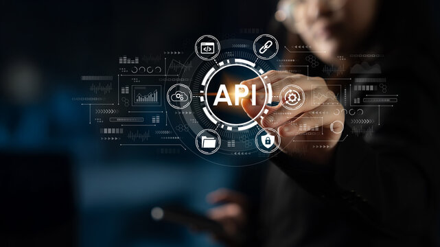 Business Professional Engaging with API Technology in Modern Digital Environment for Enhanced Data Management and Integration Solutions. Entropy.