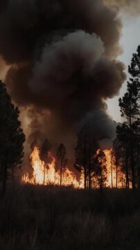 Nature Forest Fire Global Warming