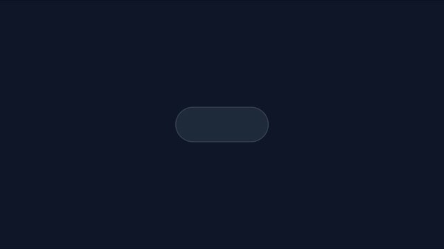 Minimalist loading spinner animation with circular progress bar on dark 4k background