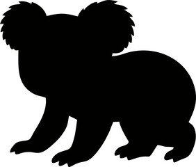 Koala Joey Silhouette Vector ... © Aura Artistry