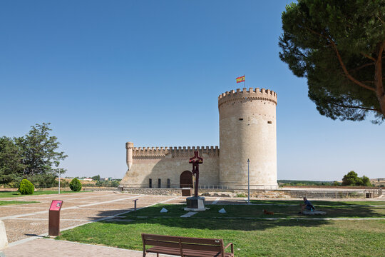 Ar&eacute;valo, spain; 07 25 2026 ar&eacute;valo castle in castile and le&oacute;n, spain