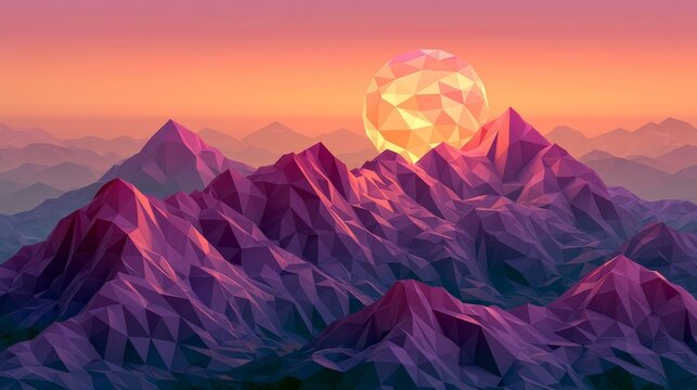Digital scenery wallpaper with open sky for presentations