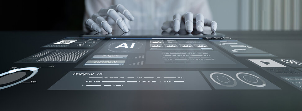 Interactive AI dashboard for prompt generation, analytics and monitoring, unifying configuration, security and workflow control for enterprise automation and data driven stable operations. Corpus