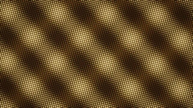 Moire Pattern Optical Interference Bands from Two Sliding Line Grids Seamless Loop in soft amber tones