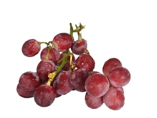 A fresh bunch of sweet grapes straight from off the vine  © stephen