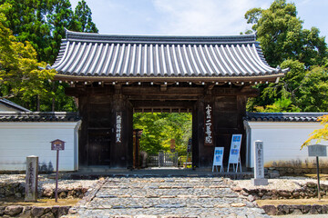 Fototapeta premium 日本の風景・夏 京都 嵯峨嵐山 二尊院