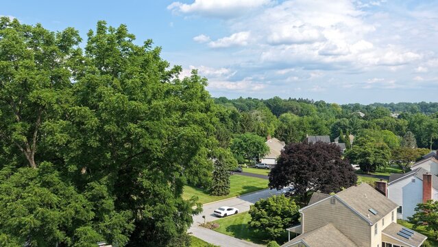 Real Estate Stock Drone Photo