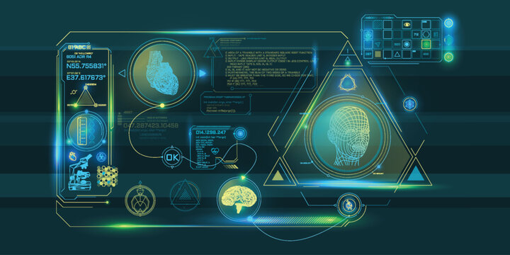 Virtual human vital signs monitoring system, body modeling