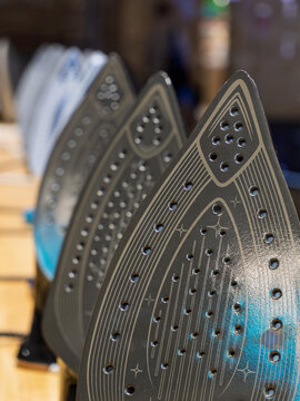 Steam Iron Display in Retail Store for Better Home Care