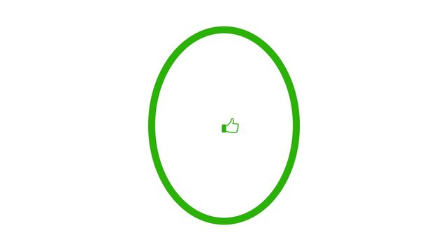 Animated green icons transition showing security, approval, and acceptance