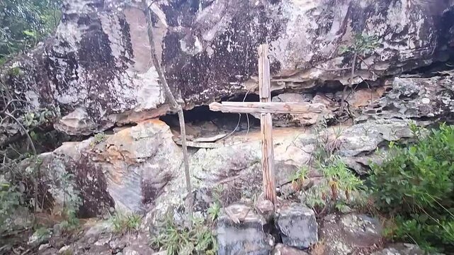 Paisagem natural na cidade de Gr&atilde;o Mogol, Estado de Minas Gerais, Brasil