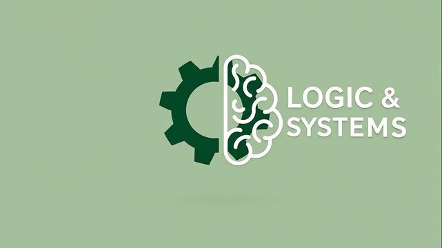 Symbol representing a fusion of technology and intellect.
