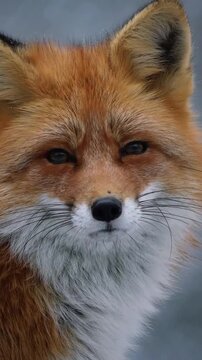 red fox portrait