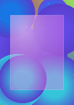 Abstract background featuring modern glass morphism design with translucent purple shapes and soft glowing gradients for digital interface and web presentation