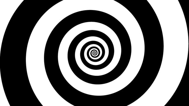 Spiral spinning animation