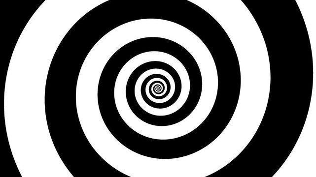 Spiral spinning animation