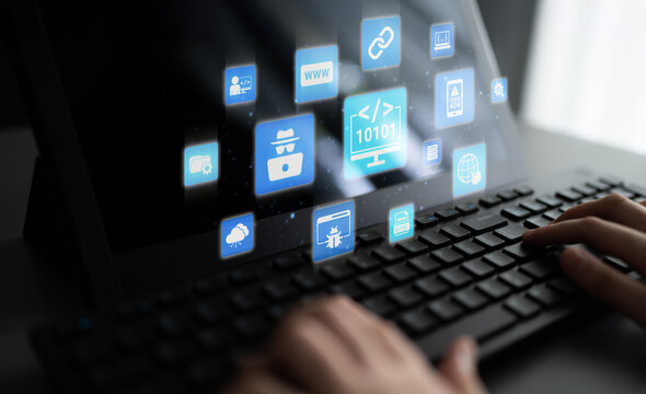 Software development with coding overlays, programming languages, developer tools, mobile app creation, and advanced programming for digital product development and software solutions. Entice