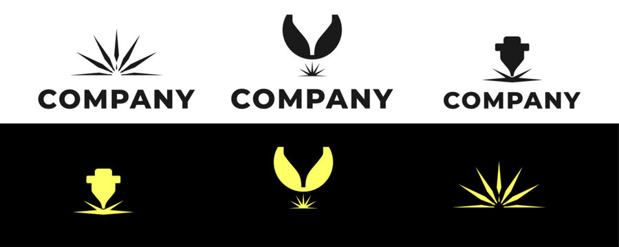 cnc laser icon logo design, metal, technology, cut, engineering, equipment, steel, manufacturing, industrial, laser cutting, factory, machine, workshop, tool, production, industry, design, engraving