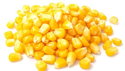 Fototapeta premium Close up of yellow and orange vitamin capsules.