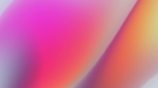 Abstract Pink and Orange Gradient Background with Soft Smooth Fluid Light Transitions for Modern Digital Design Projects