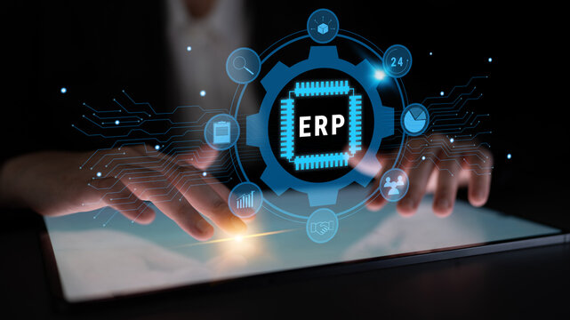 Enterprise Resource Planning (ERP) system for business process management. This ERP software solution integrates core business functions for efficiency. Motif