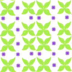 Obraz premium seamless floral pattern