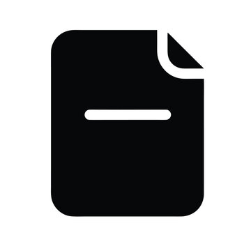 Text page symbol. File document sign. paper, report, form, article and document management
